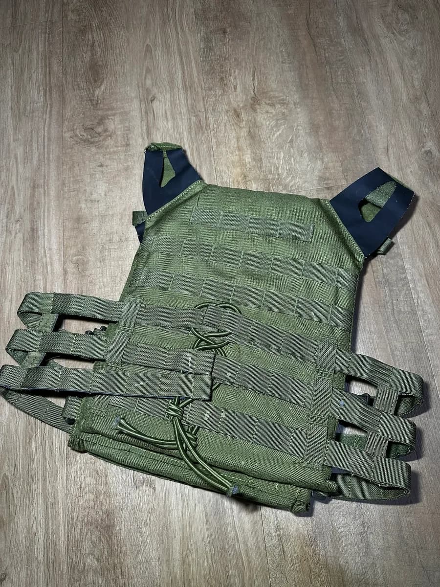 Plate carrier tactique vert OD mini 2