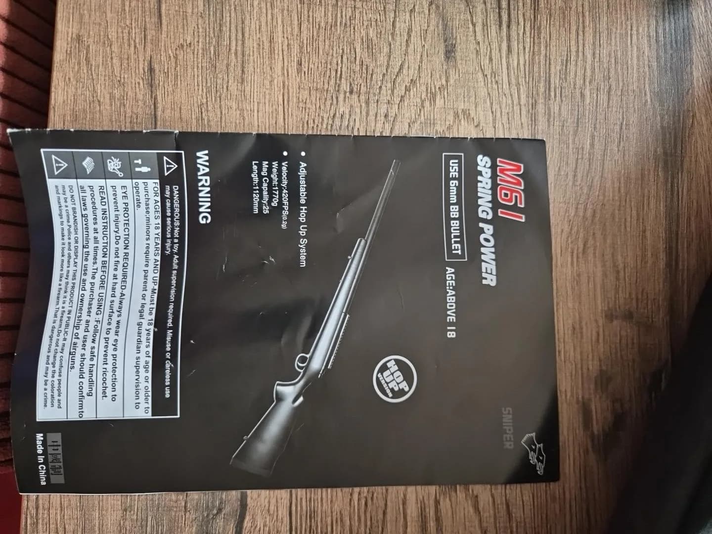 FUSIL AIRSOFT mini 1